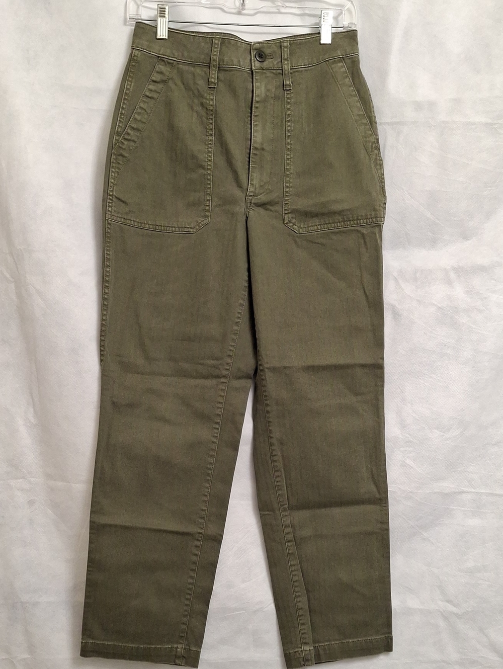 Madewell Women's Olive Utility Cargo Pants